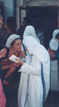 Calcutta 1997- con Madre T