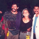 Chiapas-1996-con-Tacho-braccio-destro-del-sub-comandante-Marcose-due-colleghi-giornalisti-messicani